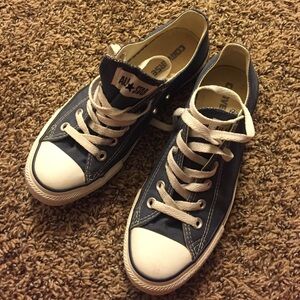 Blue converse